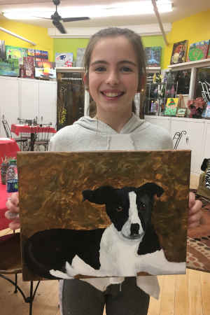 PAINT YOUR PET’S PORTRAIT