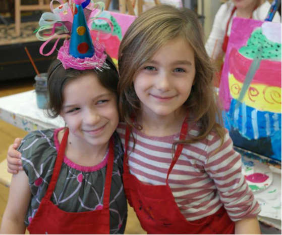 Host your Childs birthday at Brush It Off!